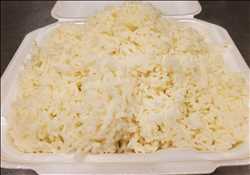 Steamed White Rice ( L )